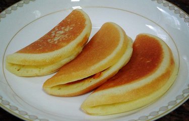 成都名小吃蛋烘糕，松軟可口忘不了的美味